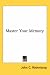 Book Master Your Memory