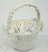 Ivory Flower Basket