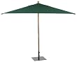 Rectangular 10' Market Umbrella - Hunter