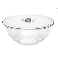 Emsa FIT + FRESH Salatschale mit Deckel, 35 cm � transparent/chrom