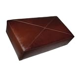 Coja Finland Ottoman (Large) Finland Large Contemporary Leather Bench Ottoman