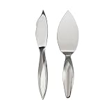 Nambe Arrondi Cake Knife and Server 2-Piece Set