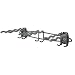 SCHULTE 7115-5603-50  Big Tool Rack, Granite Gray