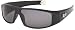 Locs Rectangular Acrylic Frame Smoke Lens Fashion Sunglasses with Silver Tipped Arms ( Choose from 2 Colors )