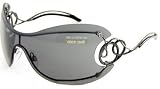 Roberto Cavalli - ROBERTO CAVALLI CICNO 223S 731 Sunglasses Sun Glasses GRAY Lens GUNMETALFRAME Frame
