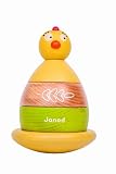 Janod 4508114 - Culbuto- K&uuml;ken, Steh-Auf-M&auml;nnchen, zusammen steckbar mit Melodie