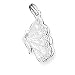 Pendant and Necklace Set - Sterling Silver Butterfly Charm w/18 Silver Box Chain Necklace Included