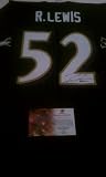 Ray Lewis Signed Baltimore Ravens Jersey