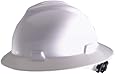 MSA Safety Works 10006318 Full Brim Hard Hat, White