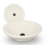 American Bath Factory P4-DNT-3SN-ML DAngelos Sistine Stone Bowl and Faucet Package, Sink in Natural