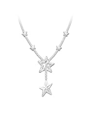 My Daughter, My Shining Star Sterling Silver Diamond Necklace: Jewelry Gift For Daughter by The Bradford Exchange