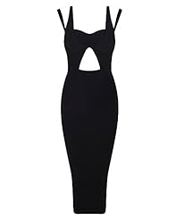 Sexy Nylon/Rayon/Spandex Cocktail Knee Length Bandage Dress/Bodycon Dress/Club Dress/Prom Dress/Party Dress 