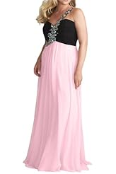 Chiffon One Shoulder Evening Dress 