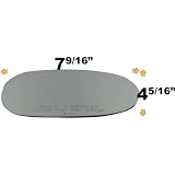 2002-2008 JAGUAR X-TYPE Convex, Passenger Side Replacement Mirror Glass by Automotive Mirror Glass