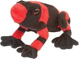 Plush Harlequin Poison Dart Frog 10"