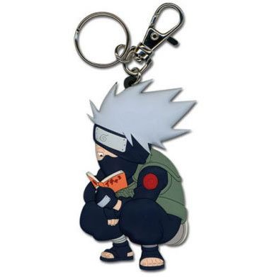 キーホルダー(ラバー) ナルト NARUTO [はたけカカシ(チビ Ver. 2 イチャイチャパラダイス)]【並行輸入】