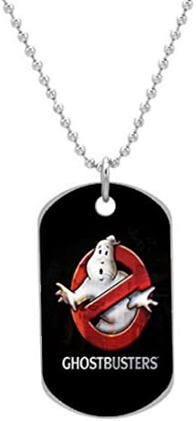 Ghostbusters Custom Personalized OvaL Dog Tag (Large Size) aluminum Pet Tag Cat Animal Tag