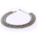 Silver Pewter Splin Berries Necklace