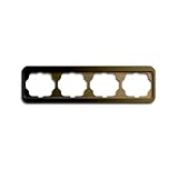 Busch-Jaeger 1724-21 Abdeckrahmen 4fach Rahmen bronze 1724-21