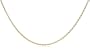 14k Yellow Gold 1.2mm Diamond-Cut Wheat Chain Necklace, 24"