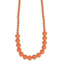 Schmuck-art Kette Trendaware orange 50cm 21179
