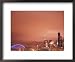 Downtown and Qwest Field, Seattle, King County, Washington, USA Framed Art Poster Print by Brent Bergherm, 22x18