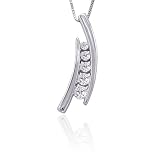 Sterling Silver 1/4 ct. Diamond 