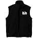 Polar Fleece Vest Black  The Dogfather German Shepherd Embroidery  Dog