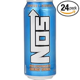 NOS Energy Drink, 16 Ounce (Pack of 24)
