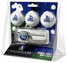 San Diego Toreros 3 Ball Golf Gift Pack With Kool Tool