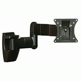 VideoSecu LCD Monitor Flat Screen Plasma TV Tilt&Swivel Wall Mount ML413B Black color 1GU