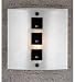 Meyda Tiffany - 98157: 11W Black Tie Affair Fused Glass Wall Sconce