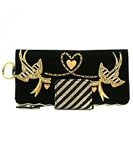 Black Swallow Anchor Canvas Wallet by Loungefly