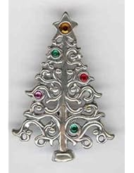 Silverflake -Christmas Pin or Pendant