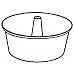 Nordic-Ware 50922 Angel Food Cake Pan