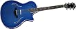 Taylor Guitars T5C Custom Acoustic Electric Guitar, Blue Edgeburst