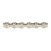 KMC Z410 Nickel Plated Silver/Black BMX/Single Speed 1/8" Chain.