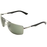 Ray-Ban Mens RB3465 004 64 Glass SunglassesGun Fram