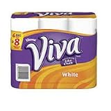 Viva Big Roll (1.25X Regular), 1 Ply, White, 6 ct