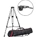 Manfrotto Pro Video Support System w/ 532ART Roadrunner Tripod, 516 Pro Video Head,  Half Ball, and MBAG100P Padded Tripod Case