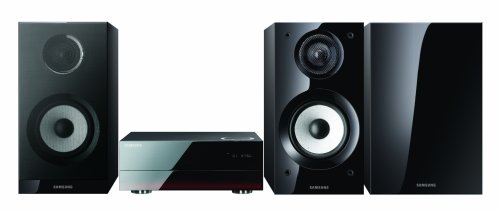 Samsung MM DG 36 IR Kompaktanlage (DVD-Player, 280 Watt, HDMI, Upscaler 1080p, iPod-Dock, Anynet+, USB, CD ripping) hochglanz