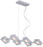 Lite Source LS-19352SILV 6-Lite Ceiling Lamp