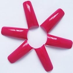 Dark Pink Color Tip 50pcs/bag Size 6