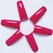 Dark Pink Color Tip 50pcs/bag Size 6