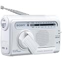 SONY 防災用 手回し充電 FM/AMポータブルラジオ ホワイト ICF-B02(W)