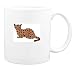 Mug with spotted, cat, bengal, pet, animal