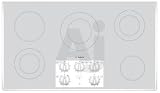 Bosch 400 Series NEM9422UC 36 Smoothtop Electric Cooktop with 8 Cooking Zones, Mechanical... by Bosch