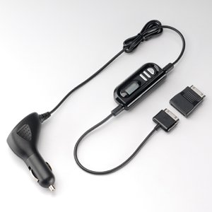 iPod・iPhoneの音楽再生に加え同時に充電もできる車載用FMトランスミッター EEA-FMT-002BK
