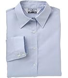 Women's Silky Cotton Dobby Twill Dress Shirt Outer Banks