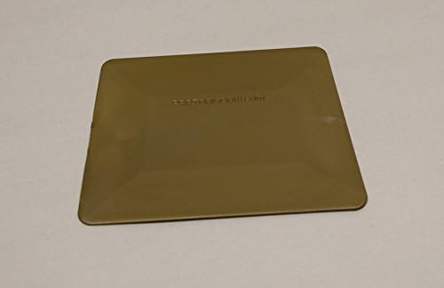 4" Gold Teflon Card